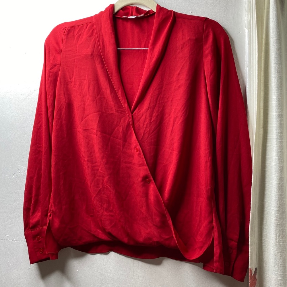 Chelsea 28 red blouse